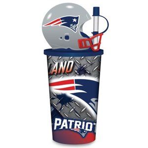 NFL New England Patriots 32oz. Helmet Cup w/Straw